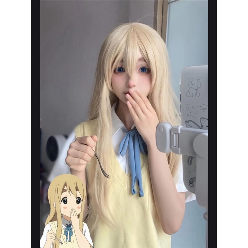原宿スタイルコスプレ制服スカートセットアニメ学校の鐘の音軽音楽ガールチェック柄ミニスカート衣装セット