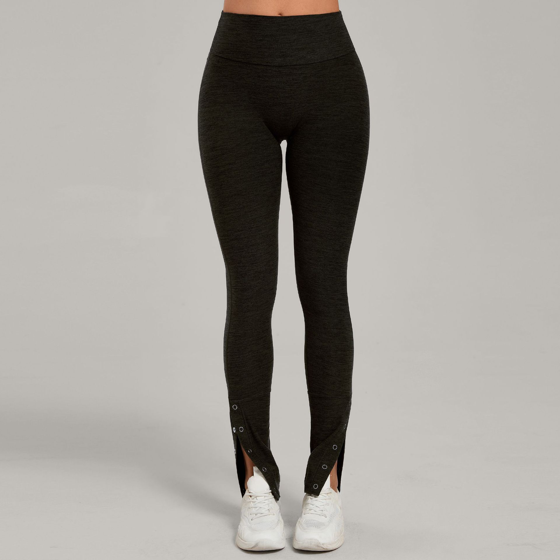 卸売女性スポーツレギンスフィットネスハイウエストヨガパンツジム服女性スポーツウェアアクティブウェアブラックピンクオレンジグレー