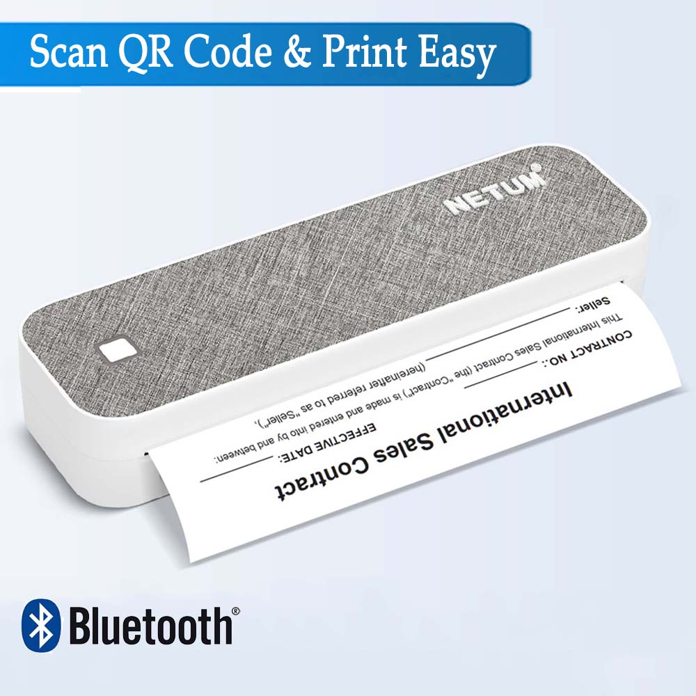 A4 ポータブル サーマル プリンター Bluetooth