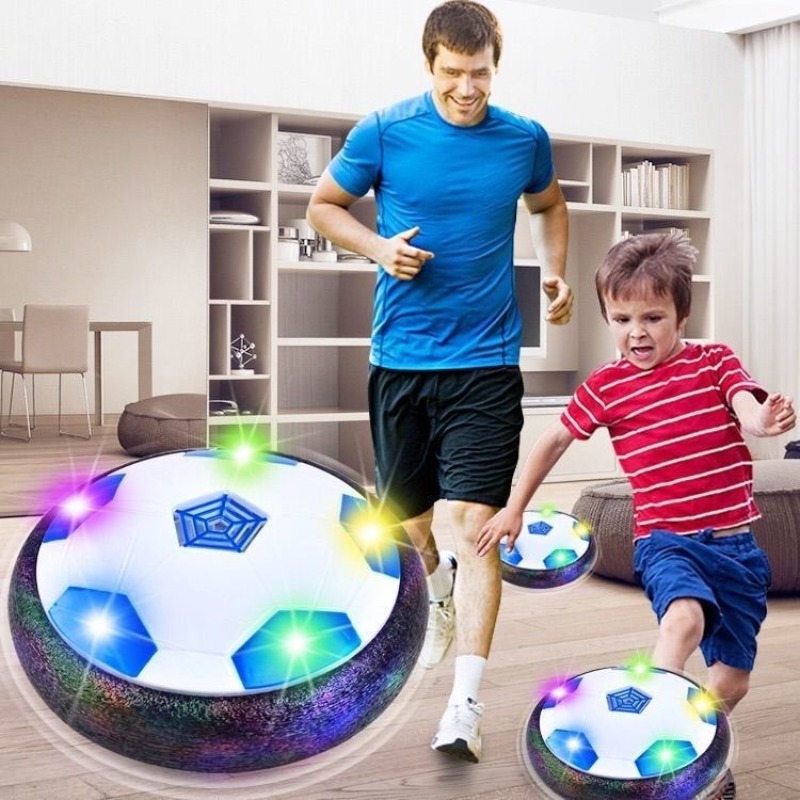 Indoor Outdoor Kids Sports Toy Hover Soccer Ball Toys Led Flashing Football Toy Interactive Children Sport Toys Balls Boys Gifts