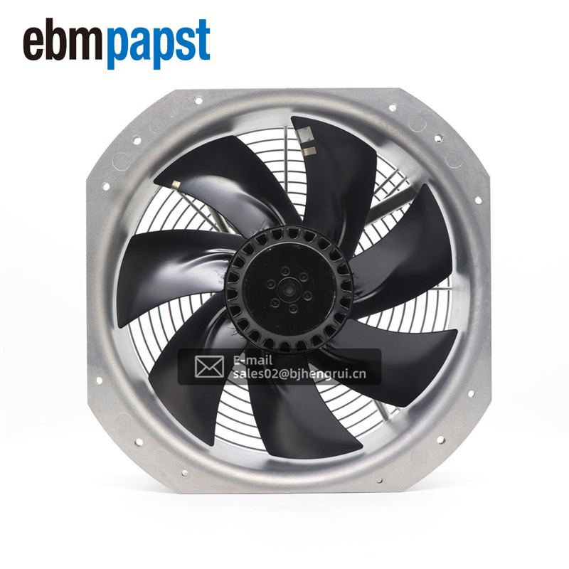 ebmpapst W2E250-HJ52-06 28080 280X280X80mm 230V AC フルメタル高温キャビネット軸冷ファン風力発電
