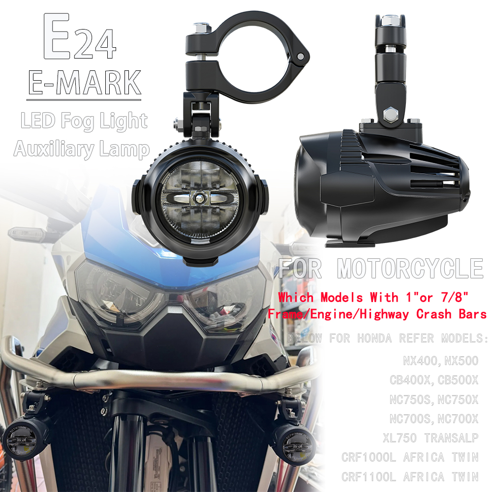 LED フォグランプ補助ライトホンダ NX500 NX400 アフリカツイン 1100 トランザルプ 750 CB500X NC750X NC700X オートバイ駆動ライト