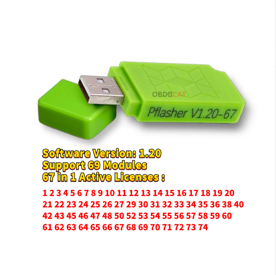 ユニバーサル V1.21 USB ドングル PCMmaster ECU チップチューニングツール PCM フラッシュツール/SM2 プロ 69 モジュール無料 Damaos ECU プログラマー
