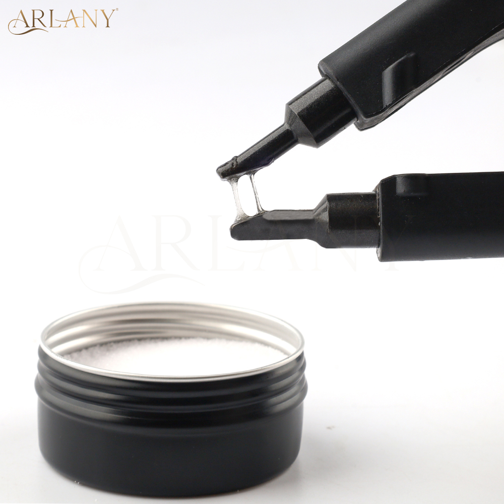 ARLANY プリボンドエクステンション用ケラチン接着剤パウダー イタリア製ケラチン接着剤 K/I/U/V チップ用ホットメルティングケラチンボンディングパウダー