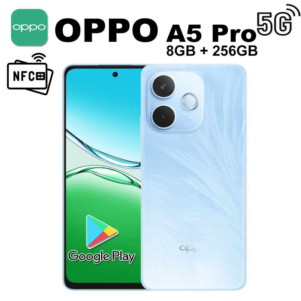 OPPO A5 Pro EU/US/UK仕様のオリジナルスマートフォン、NFC/GPS測位機能をサポートする8GB256GBの大容量メモリフォン