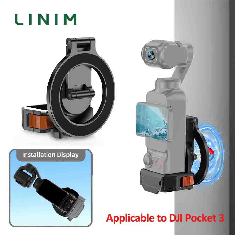 DJI Osmo Pocket 3 アクションカメラ用メタル PK05 磁気スタンド