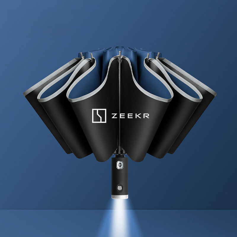 金属車の自動折りたたみ防風サンシェード傘 ZEEKR X 001 007 009 2022 2023 2024 自動車インテリアアクセサリー