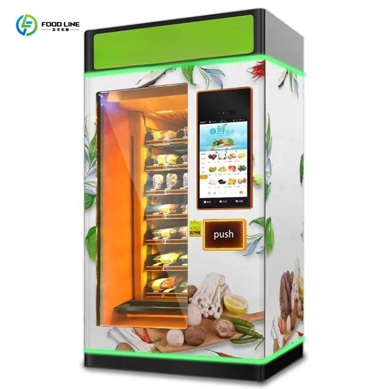 工場出荷時の価格の新鮮なサラダ牛乳新聞ビールソーダ医学本の自動販売機エレクトロニクスタッチスクリーンカスタマイズ