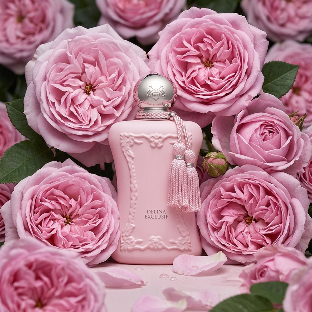 デリーナの香り EDP 香水女性のための長期的なピンクローズルバーブ甘い花の香りレディロマンチックなボディミスト 100 ミリリットル