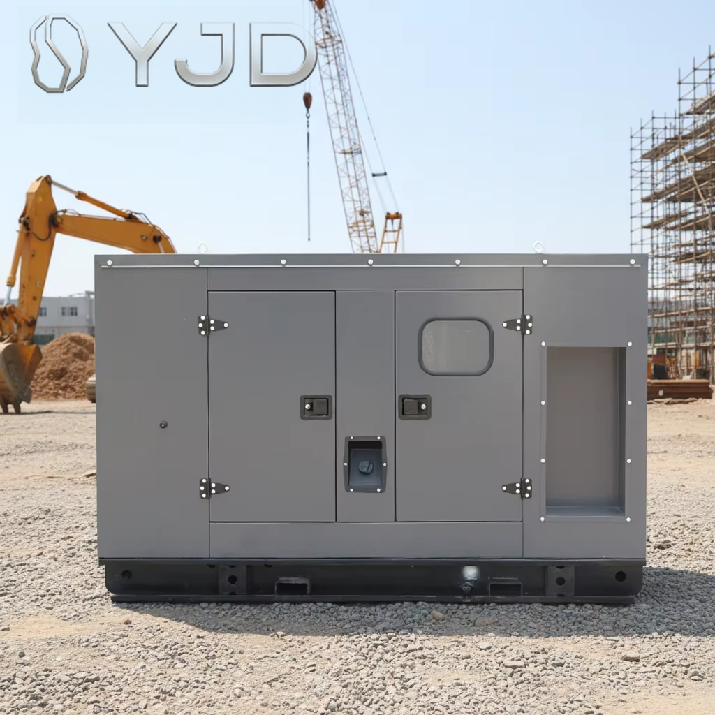 DYJD単相サイレントタイプディーゼルエンジン発電機セット 50/60Hz 定格電力 30KW で自動起動オープンフレーム ATS 220V/400V