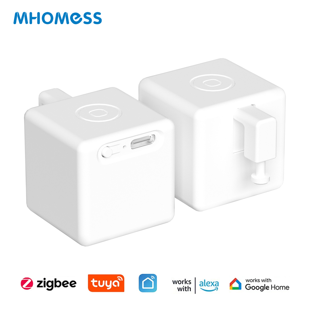 Tuya Zigbee スマート タッチ フィンガーボット プラス タイプ C 充電式ロボット ボタン プッシャー アーム スイッチは Alexa Google ホーム アリスで動作します