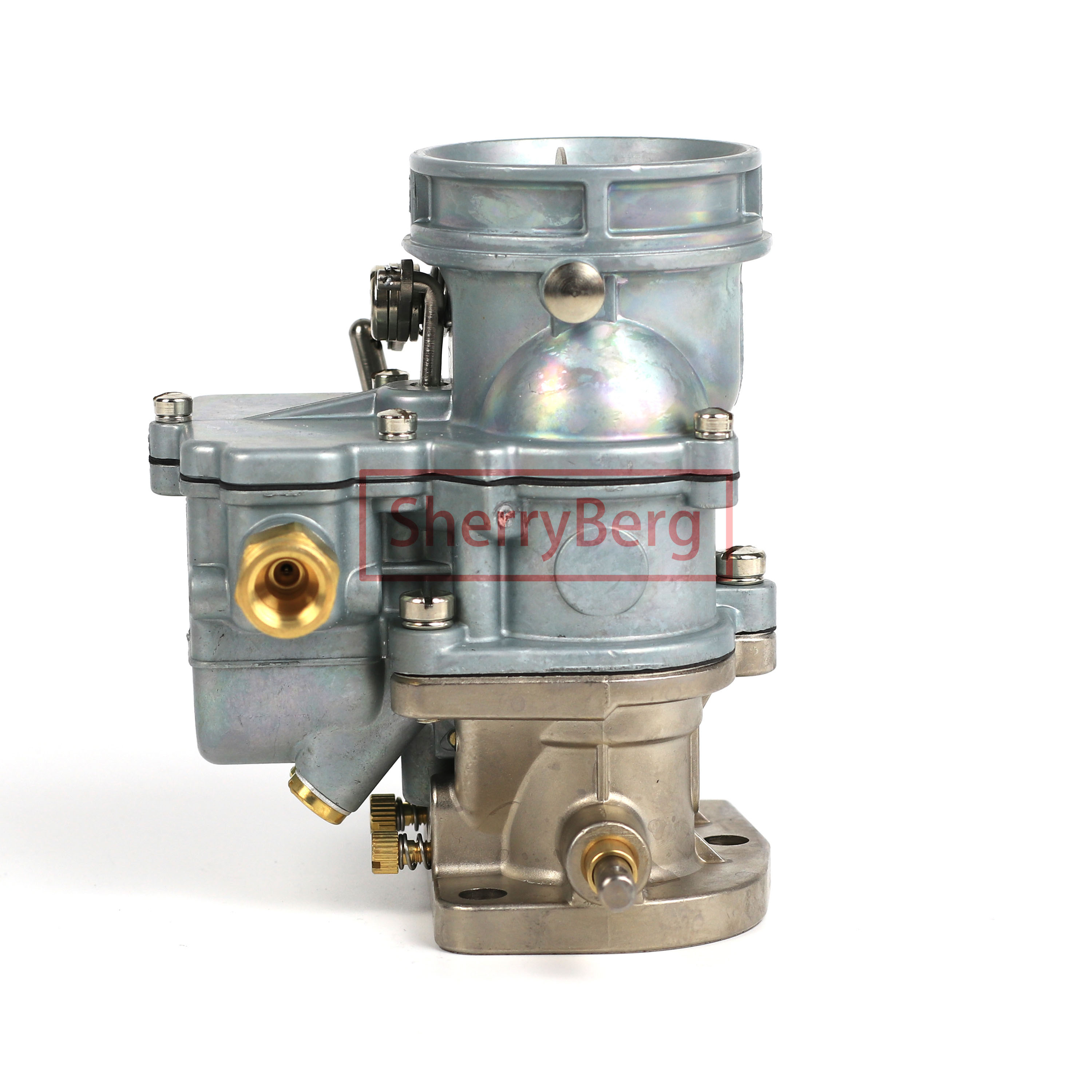 SherryBerg キャブレター Carburador 炭水化物フォード 97 Vergaser ホットロッドキャブレター Stromberg 97 スタイルマイナスヘッドヘビーデューティ品質