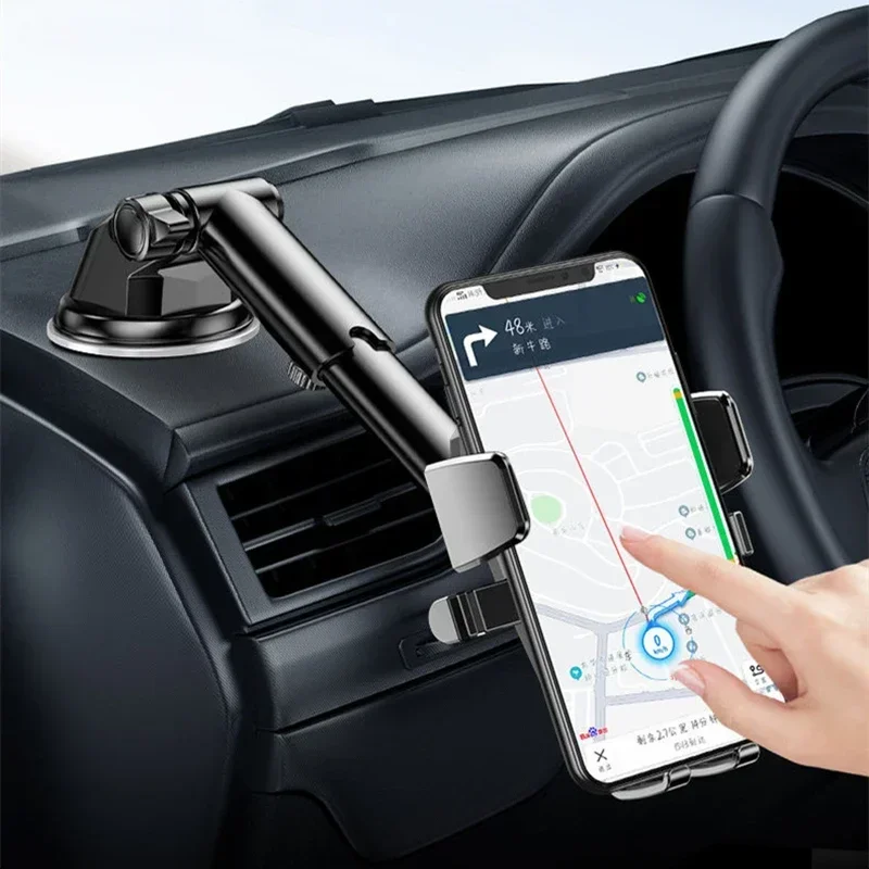 吸盤自動車電話ホルダーマウントスタンド吸盤スマートフォン携帯電話サポート車のブラケット iPhone Xiaomi Huawei Samsung