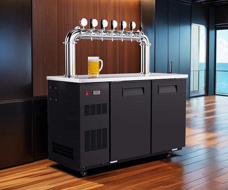 業務用高品質ステンレス製空冷クラフトビールディスペンサーと生ビールマシン まだレビューはありません