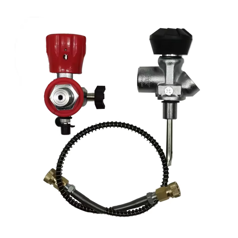 ACECARE 300Bar 4500PSI 30Mpa 高圧バルブ充填ステーション HPA タンク充電システム