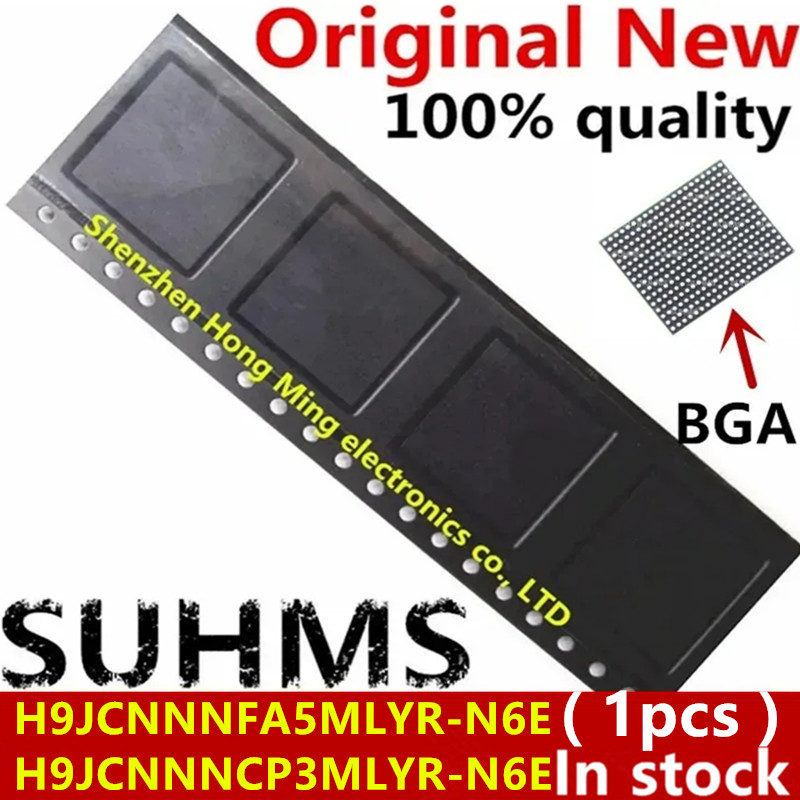 (1 個) 100% 新 H9JCNNNCP3MLYR-N6E H9JCNNNCP3ML H9JCNNNFA5MLYR-N6E H9JCNNNFA5ML LPDDR5 BGA チップセット