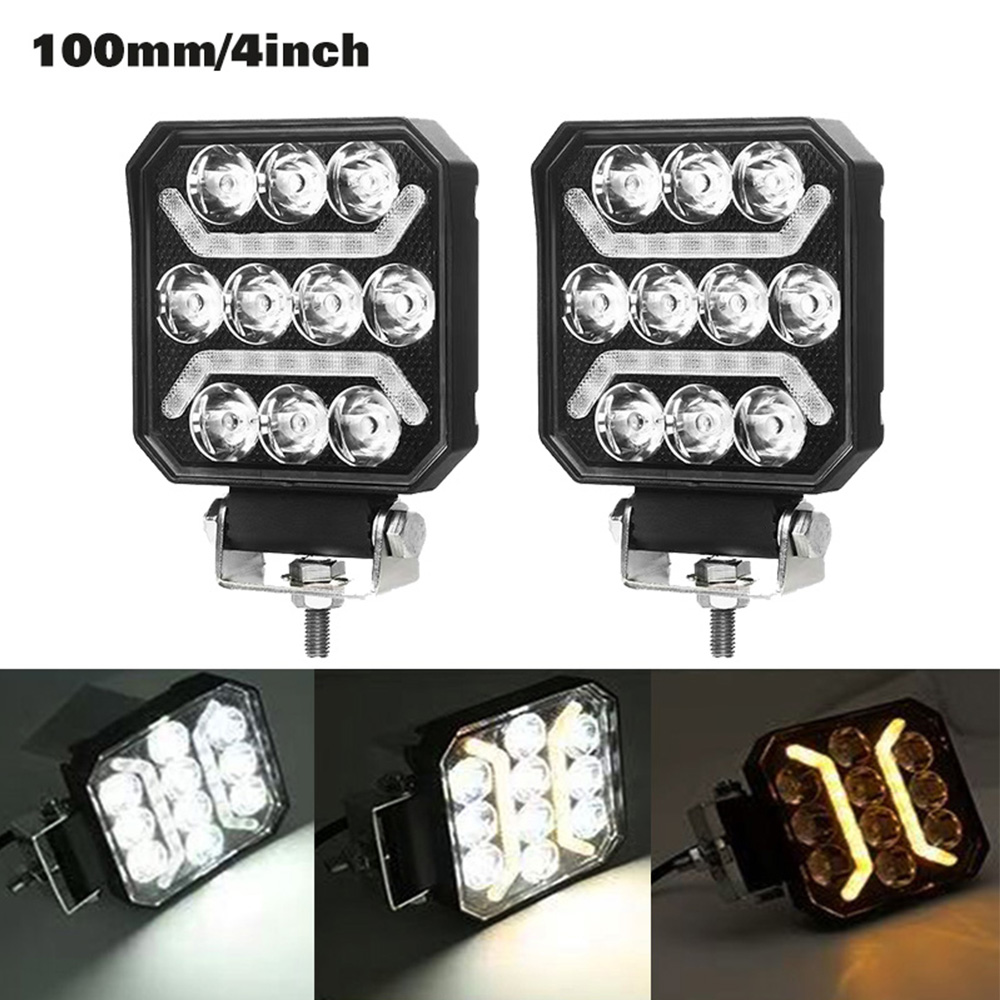 24V 車 LED バーワークライトオフロードスポットライト 12V オートライトフォグランプオフロード 4x4 LED トラクタースポットライトトラクタートラック ATV