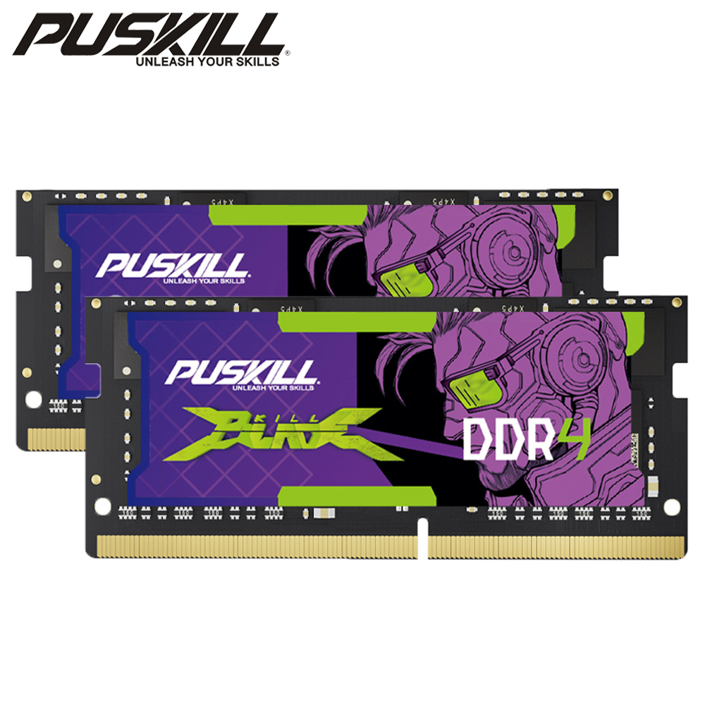 PUSKILL DDR4 Killblade ノートパソコンゲーマーメモリ RAM 32GB 2x16GB 2x8GB 3200MHz 2666MHz 1.2V 260ピン Sodimm ノートパソコン用メモリ