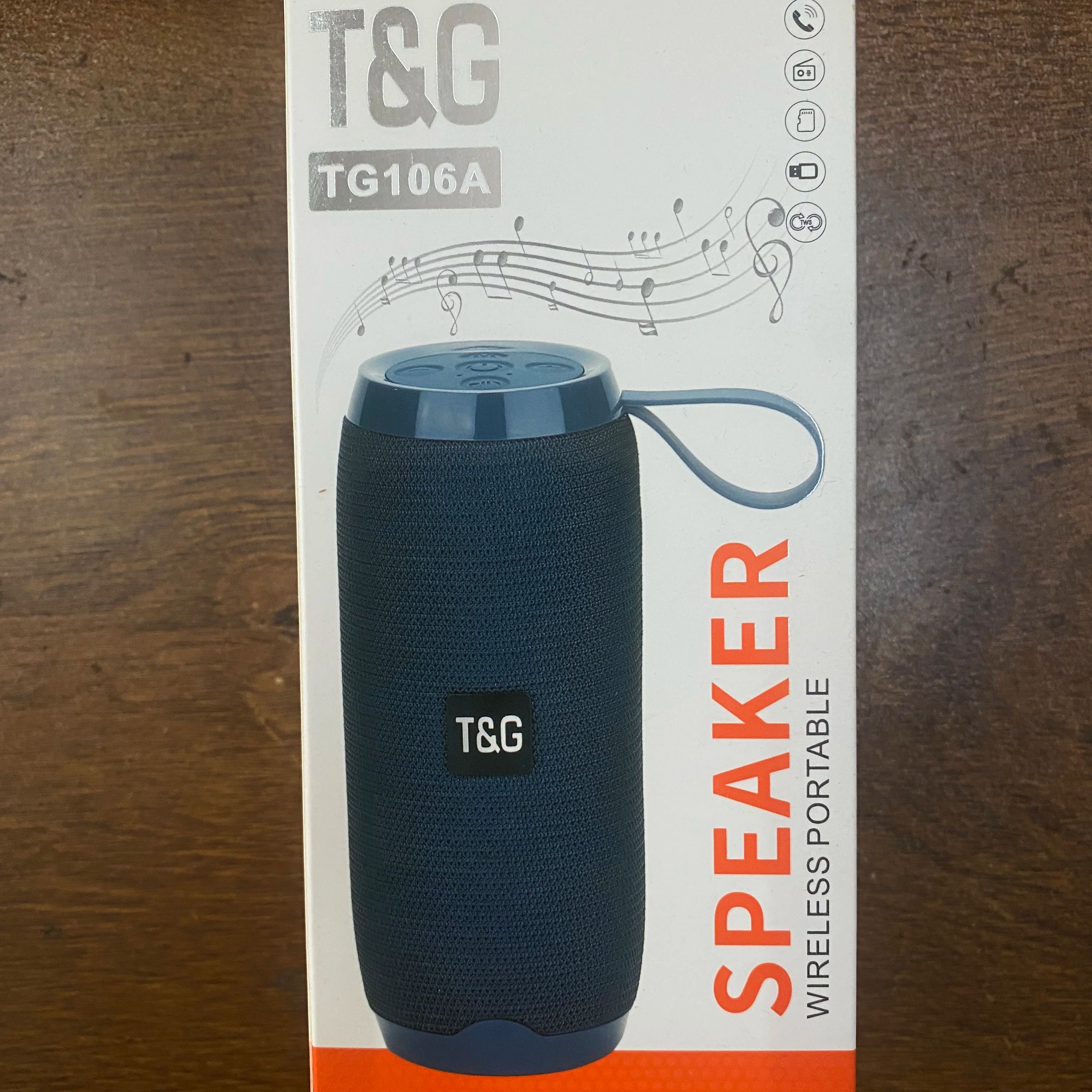 TG106A オーディオ Bluetooth 重低音スピーカー屋外ポータブルファブリックスピーカーミニ TF カードサブウーファー AUX USB ステレオ低音大声で話す