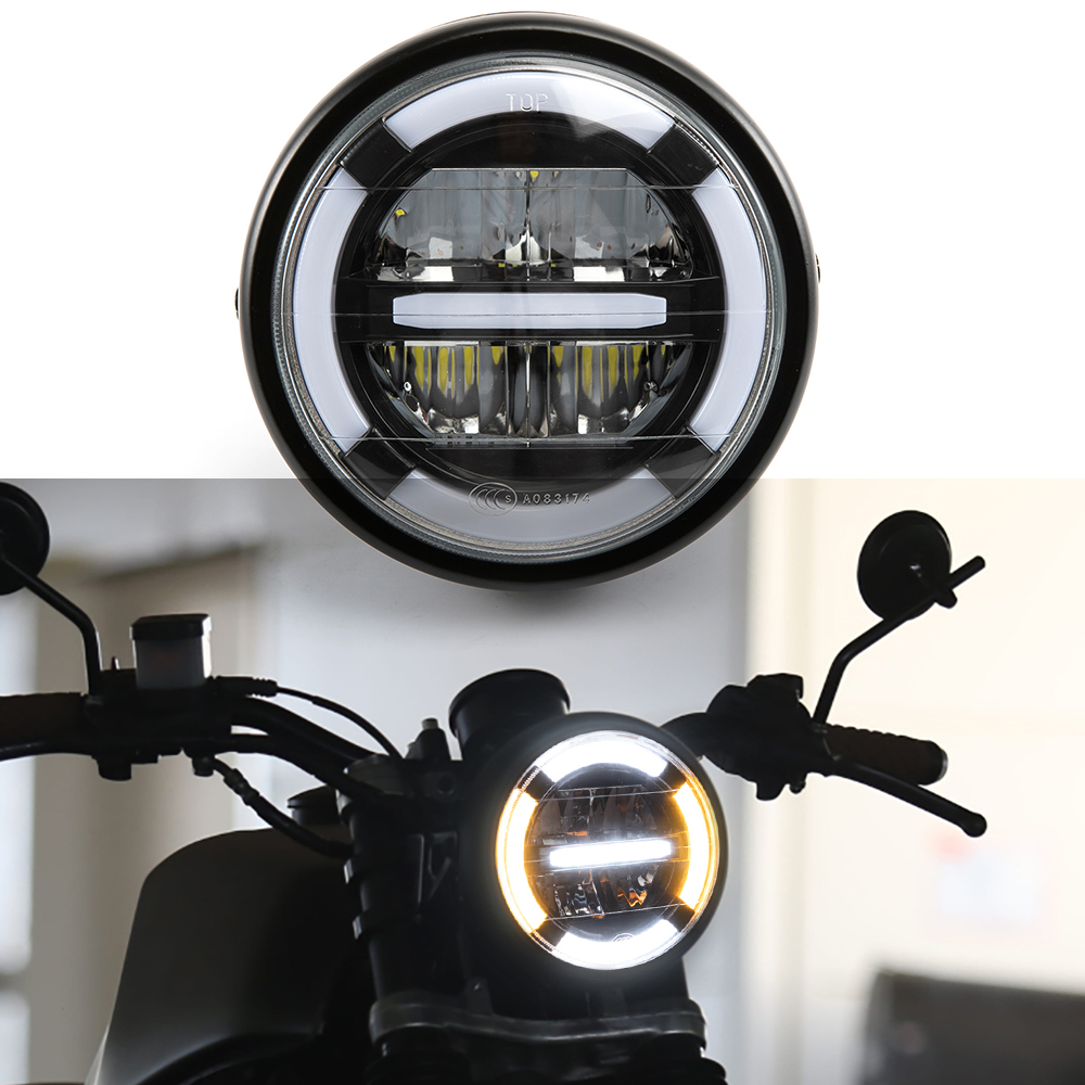 オートバイ LED ヘッドライト高低ビーム DRL ターンシグナルライトホンダマグナ 750 シャドウスピリット 1100 VT1100 CBR600RR