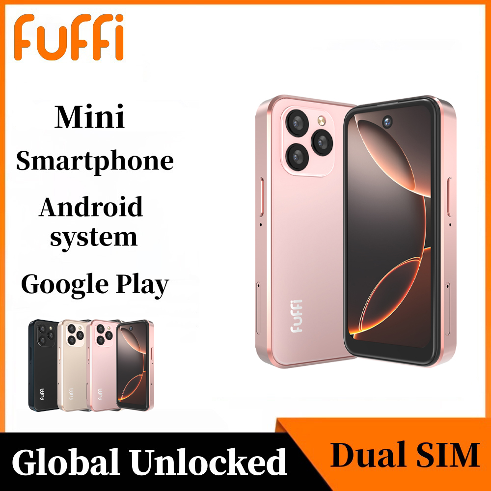 FFFI I16 プロミニスマートフォン Android 電話顔 ID ポータブル 8.1 ミニセルラー 3.75 インチ HD 16 ギガバイト ROM 2400mAh バッテリー携帯電話