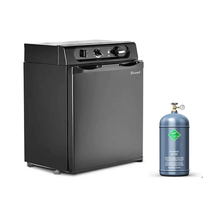 家庭用12v 220v小型キャンプ用ガス冷蔵庫LPGガス冷蔵庫販売用