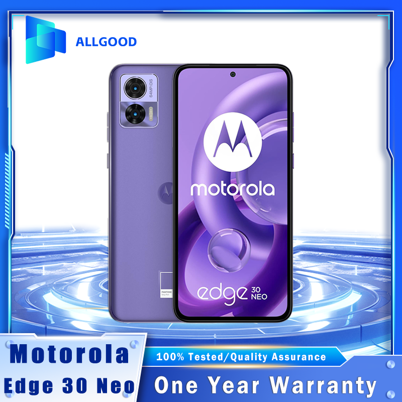 Motorola Edge 30 Neo 5G XT2245 6.28 インチ 8GB 128GB Snapdragon 695 ワイヤレス充電 NFC ステレオ スピーカー Android 携帯電話
