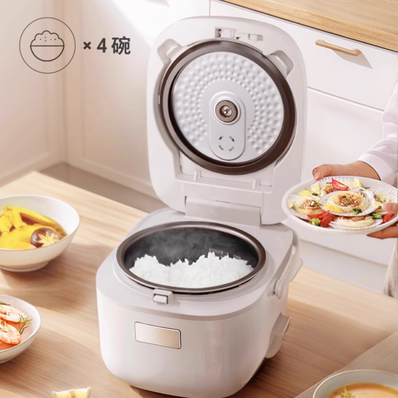 日本東芝 ミニ炊飯器小型家庭用多機能一人用炊飯器 1-2 人用 3 スマート予約 1.6L