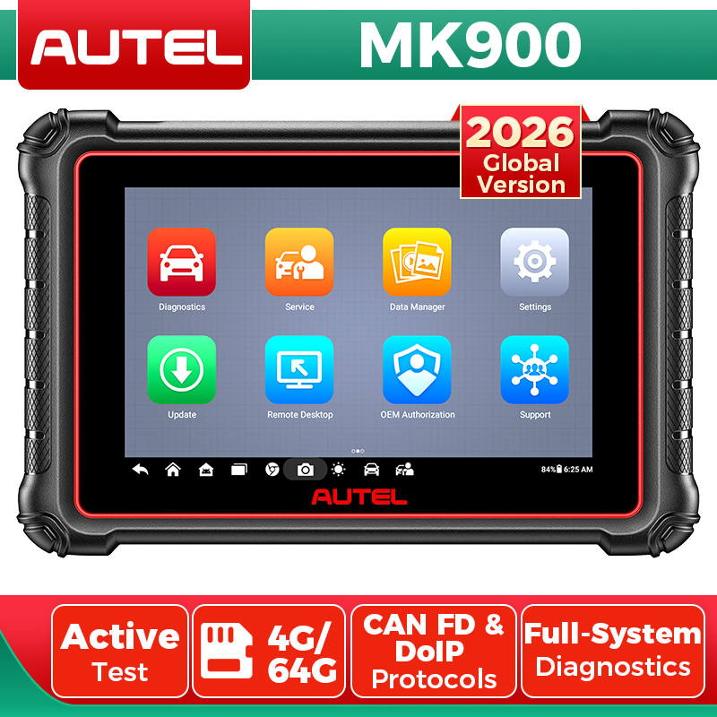 Autel MaxiCOM MK900 診断スキャンツール 全システムアクティブテスト OBDII スキャナー DoIP CAN FD FCA 自動認証 SGW MK808BT PRO のアップデート