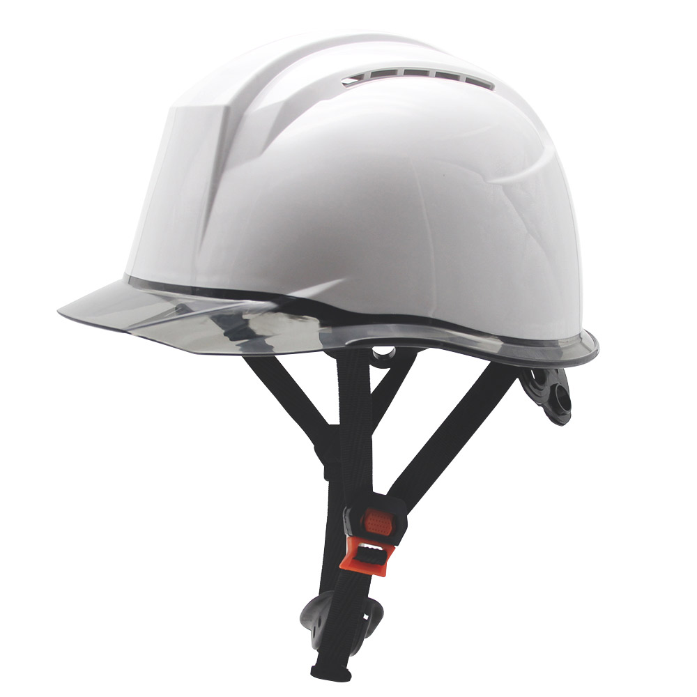 安全ヘルメット建設ヘルメットアメリカンインダストリースタイル ABS 保護ヘルメットワークキャップ作業用クライミング乗馬ホワイト