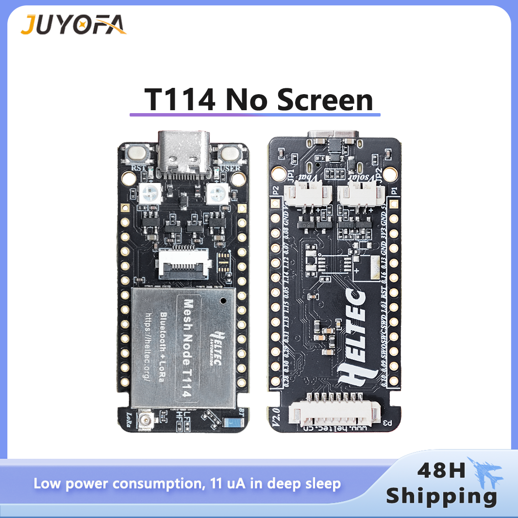 Heltec T114 V2 Mesh Node No Display With GNSS GPS SX1262 LoRa BLE Meshtastic LoRaWAN Low Power Development Board
