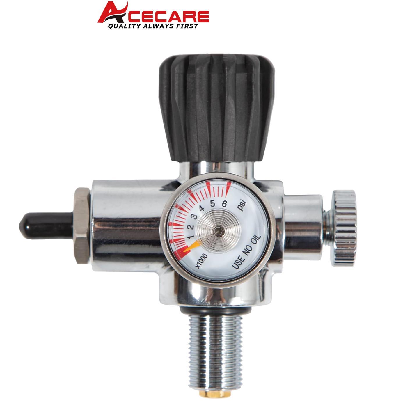 ACECARE 300Bar 4500PSI 30Mpa 高圧バルブ充填ステーションステンレス鋼バルブ HPA CO2 タンク DIN 充電システム
