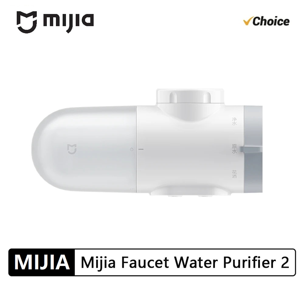 新しい Mijia 蛇口浄水器 2 家庭用キッチンタップ可視水フィルター活性炭パーコレーターシステム
