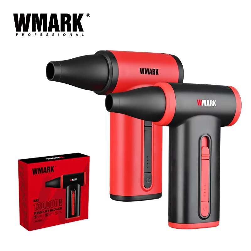 WMARK 掃除機強力な真空ハンドヘルドダストブロワーコードレスヘアドライヤー 130000 RPM ミニ屋外家電 NG-TB001