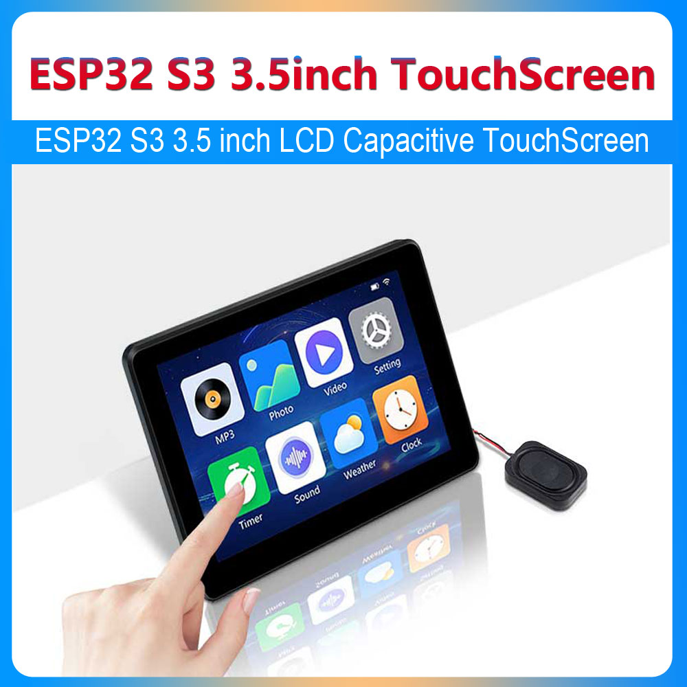 ESP32 S3 3.5 インチ Lcd 開発ボードディスプレイ容量性タッチスクリーン 480*320 タブレット/MP3 ビデオ/クロック LVGL Arduino 用