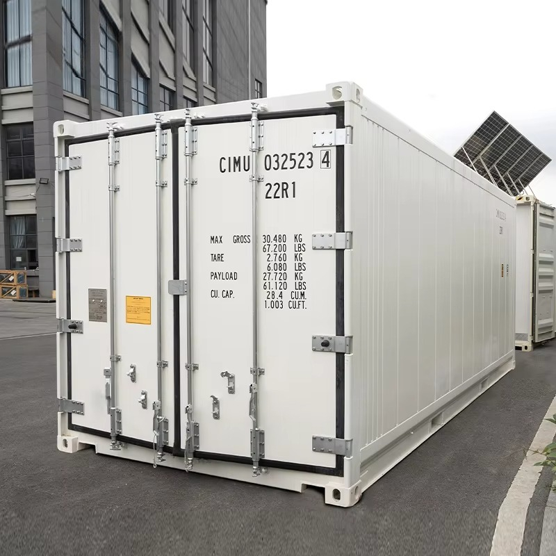 40フィート 20フィート ウォークインコールドコンテナ 太陽光発電冷凍庫保管 冷蔵コンテナ カスタム
