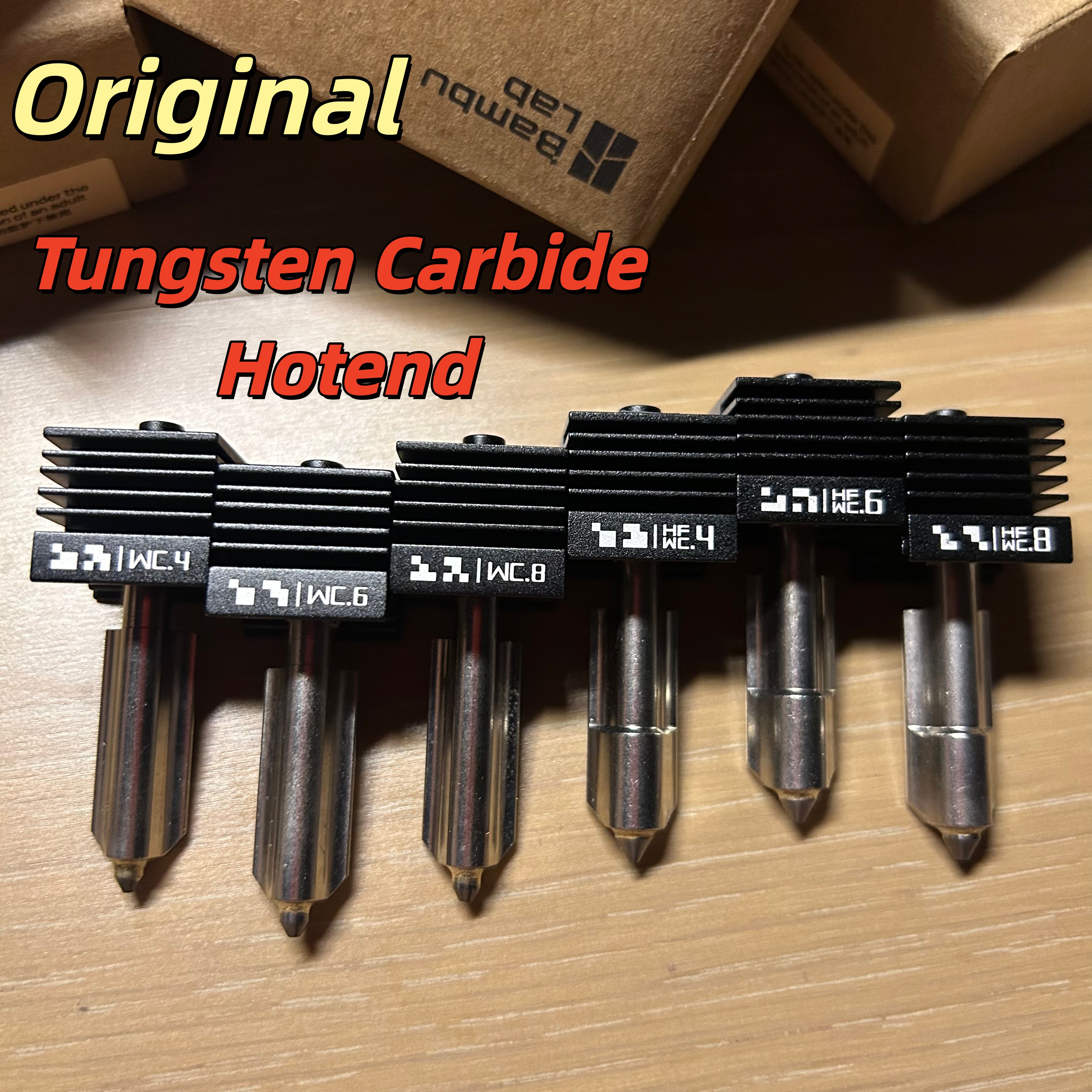 炭化タングステン Hotend ノズル公式オリジナル部品 Bambu Lab X2D P2S H2D H2S H2C 高