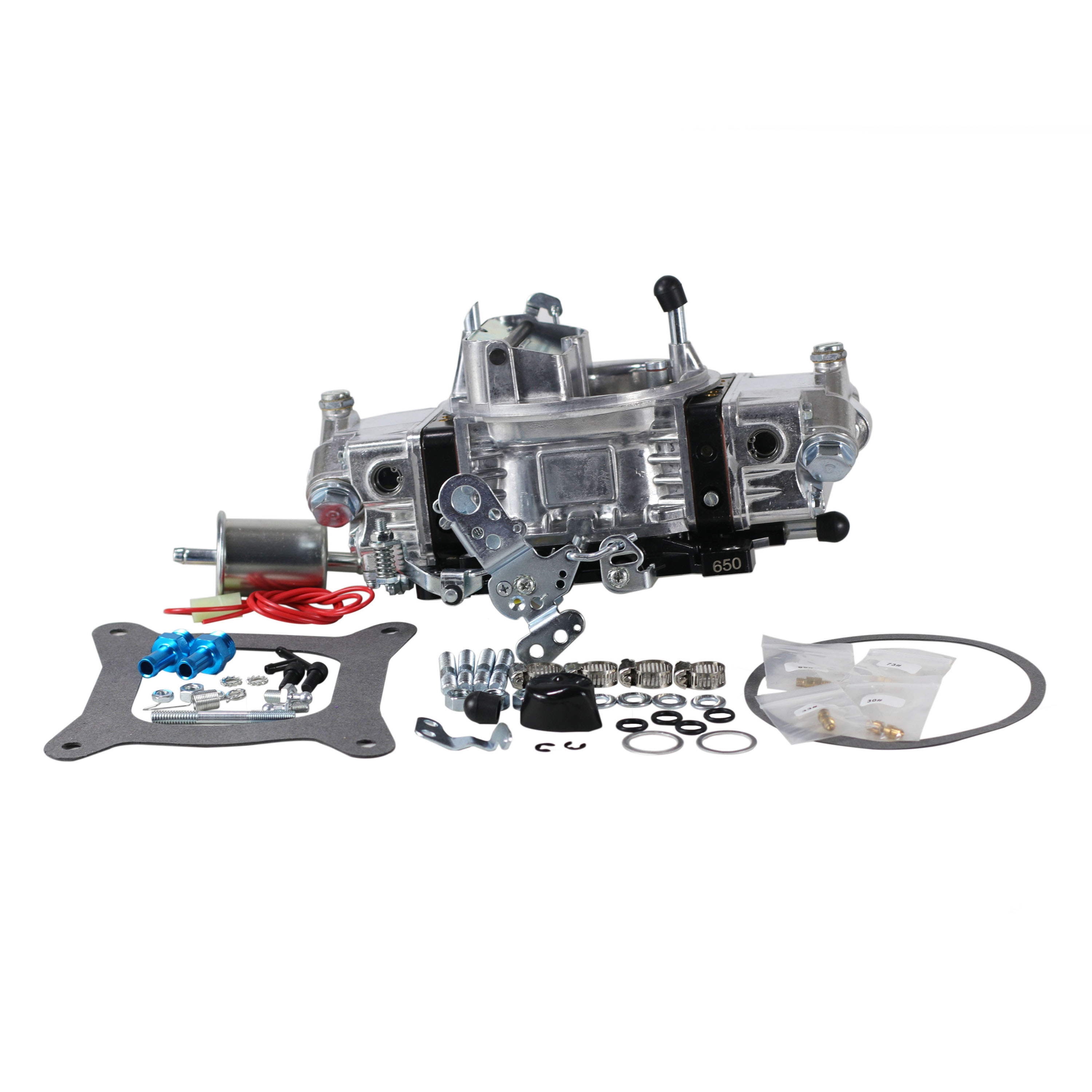 Sherryberg ストリート キャブレター 650CFM 650 CFM スクエアボア、電気チョーク代表 GM フォード クイック フューエル BR-67212 Brawler キャブレター