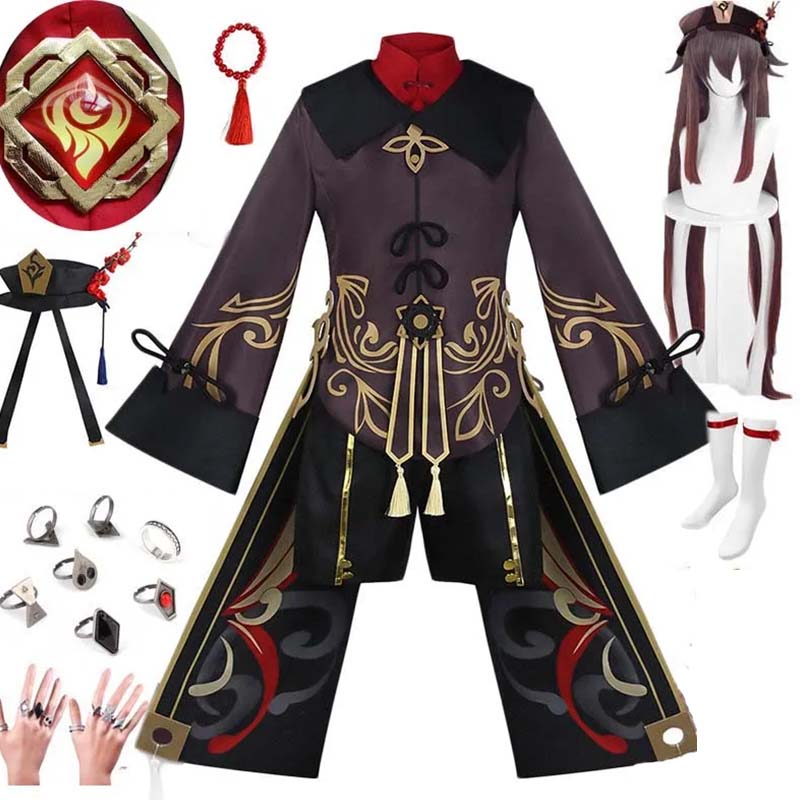 Hutao コスプレファムハロウィン衣装アニメ服女性のための Disfraz Mujer Adulta 大人のための Ropa パラ胡タオ衣装