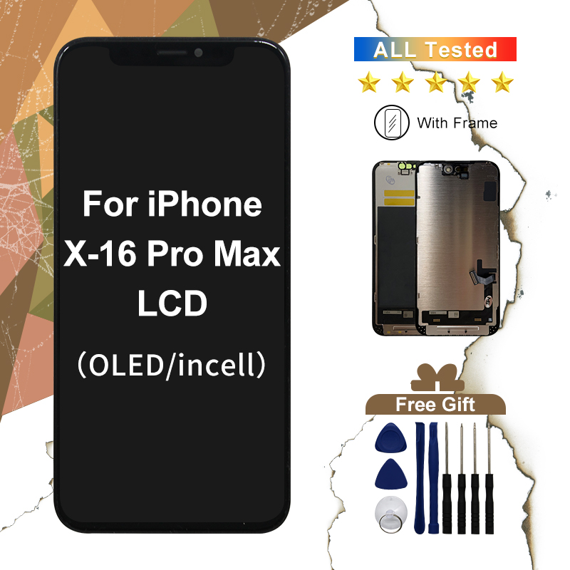 OLED 16 iPhone X XR XS 最大 11 12 プロディスプレイ 15 プロマックススクリーンタッチ IP 13 プロ 14 プラス 13 ミニディスプレイ 15 プラス 12 ミニ