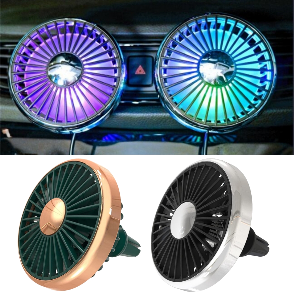 車の冷却ファン低ノイズ Usb 車のベンチレーター電気空気ベントファン車のエアコン送風機