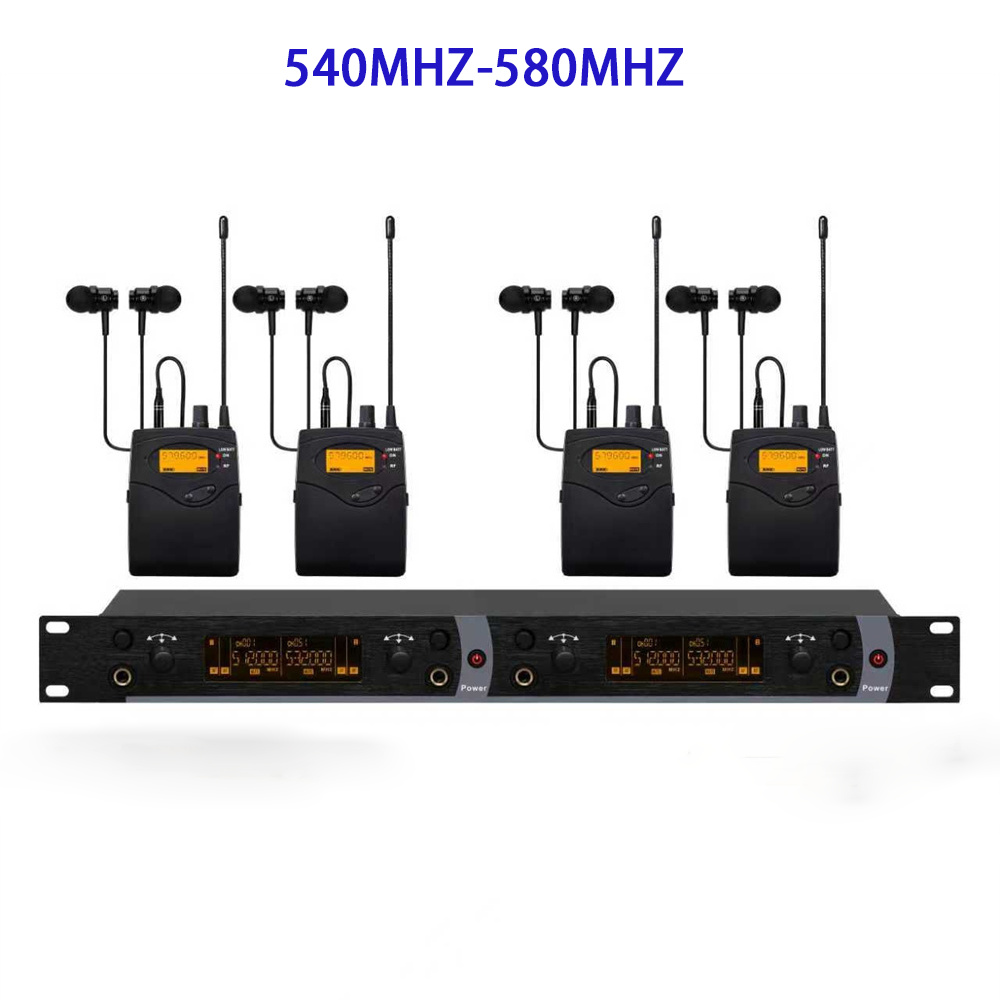 CREATE SOUND 4080XPは、レコーディングスタジオやバンドに最適な4チャンネルモノラルワイヤレスインイヤーモニターシステムです。
