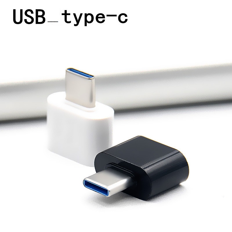 100/200 個タイプ C OTG アダプタ USB C オス USB メス Type-C ケーブルアダプタコンバータサムスン Xiaomi タイプ C から USB OTG
