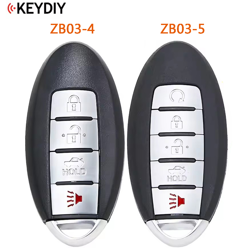 1 ピース KEYDIY ユニバーサル KD スマートキー ZB シリーズ ZB03-4 ZB03-5 KD-X2 車のリモートキーフィット 2000 モデル日産