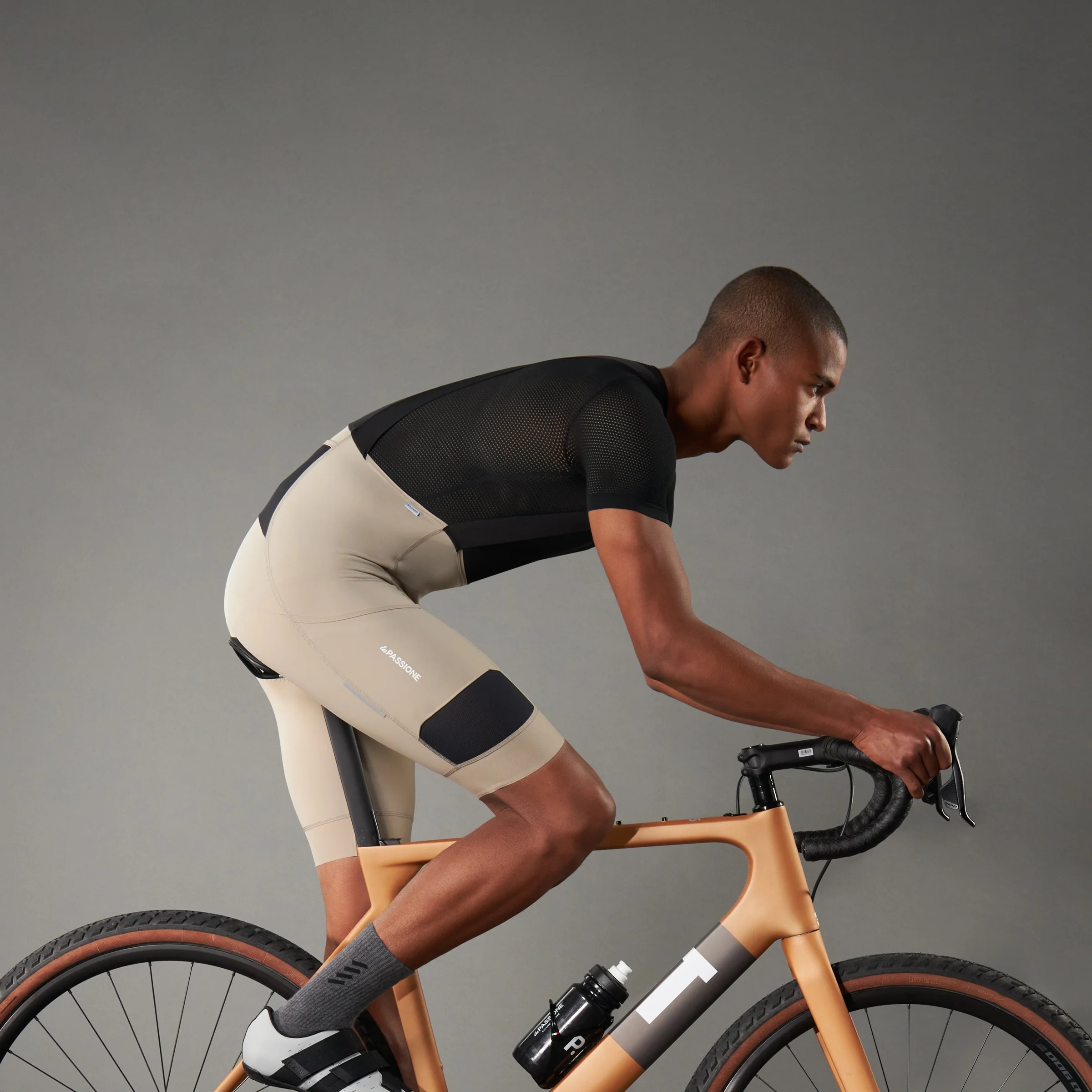 PIMMER プロブランドサイクリングビブショーツ自転車バイクサイクリングショーツ MTB トライアスロンライディングショーツ 5 センチメートルシリコングリッパー