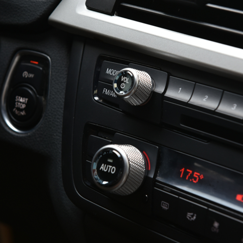 クリスタル車のボリューム空調制御ノブボタンカバーの交換 BMW F30 F10 F25 F15 F02 G20 G30 G01G02 E60 E61