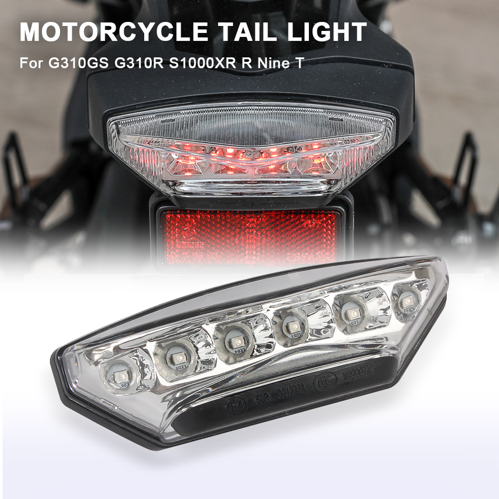 6 LED リアテールライトオートバイテールライトアセンブリ Bmw G310GS G310R G 310 GS S1000XR R 9 T ブレーキストップランプアクセサリー