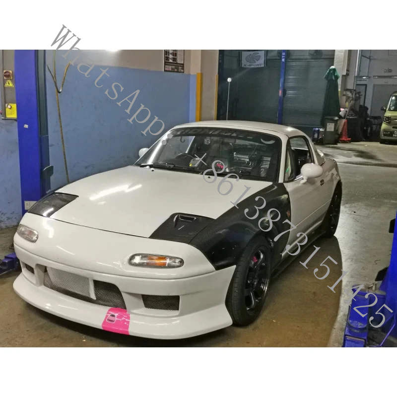 適切な MX5 ミアータ MK1 2025 NA 樹脂ファイバー フルボディ キット (BN スタイル)