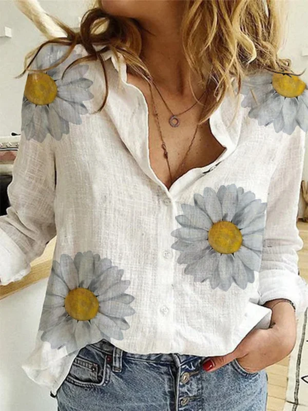 ヴィンテージコットンリネンブラウスシャツトップ Blusa Feminina Roupas 長袖女性カジュアル品質春秋シャツ女性トップス