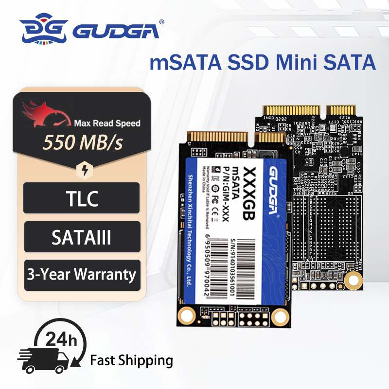 GUAGA MSATA SSD 64 ギガバイト 128 ギガバイト 256 ギガバイト SSD 6 ギガバイト/秒 MSATA 512 ギガバイト内蔵ソリッドハードドライブ SATAIII ハードディスク SSD HP ラップトップデスクトップ用